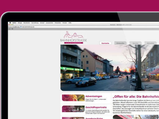 Webseite Händlerinititave Bahnhofstrasse