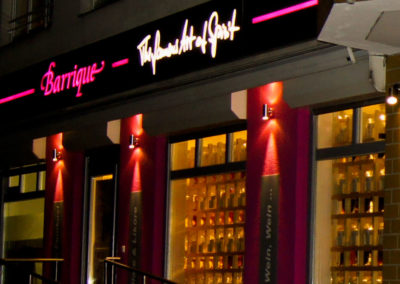 Barrique Lichtenrade Aussenbranding