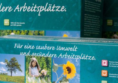 Verpackungsdesign EcoUnit Tonerkartuschen